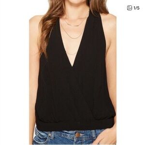 Free People Drapey Dreams V-Neck Tank Size Large